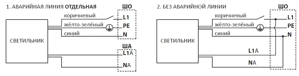 Габаритный чертёж DL-LUM-ЖКХ-10-Д-БАП